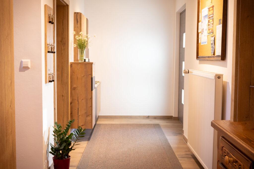Eingangsbereich des Gästehaus/Pension Mayer am Kreischberg