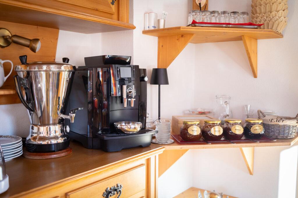 Bild des Frühstückbereichs vom Gästehaus/Pension Mayer am Kreischberg im Bezirk Murau